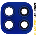 Back Camera Lens With Adhesive For Motorola Moto G9 Play (XT2083 / 2020) (Blue)