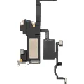 Earpiece Speaker With Proximity Sensor Cable For iPhone 12 / 12 Pro (Warning: Soldering Required For Face ID Functionality) (Premium)