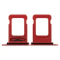 Dual Sim Card Tray For iPhone 12 (Red)