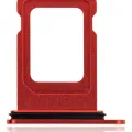 Dual Sim Card Tray For iPhone 12 (Red)