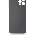 Back Glass With 3M Adhesive For iPhone 12 Pro (No Logo / Large Camera Hole) (Pacific Blue)