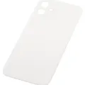 Back Glass With 3M Adhesive For iPhone 12 (No Logo) (Large Camera Hole) (White)