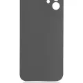 Back Glass With 3M Adhesive For iPhone 12 (No Logo / Large Camera Hole) (Red)