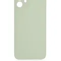 Back Glass With 3M Adhesive For iPhone 12 (No Logo / Large Camera Hole) (Green)