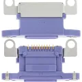 Charging Port Only For iPhone 12 Mini (Purple) (10 Pack)