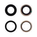 Back Camera Lens (Glass Only) With Adhesive For iPhone 12 / 12 Mini (2 Piece Set) (Aftermarket Plus) (10 Pack)