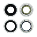 Back Camera Lens With Bracket & Bezel For iPhone 12 / 12 Mini (Aftermarket Plus) (Green) (10 Pack)