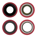 Back Camera Lens With Bracket & Bezel For iPhone 12 / 12 Mini (Aftermarket Plus) (Red) (10 Pack)