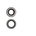 Back Camera Lens With Bracket & Bezel For iPhone 12 / 12 Mini (Aftermarket Plus) (White) (10 Pack)