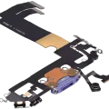 Charging Port Flex Cable For iPhone 12 Mini (Used OEM Pull) (Purple)