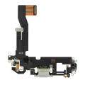 Charging Port Flex Cable For iPhone 12 Pro (Premium) (Silver)