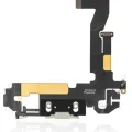 Charging Port Flex Cable For iPhone 12 Pro (Premium) (Silver)