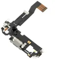 Charging Port Flex Cable For iPhone 12 Pro (Premium) (Silver)