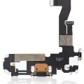 Шлейф зарядки для iPhone 12 / 12 Pro (Premium) (графітовий)