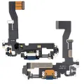 Charging Port Flex Cable For iPhone 12 Pro (Premium) (Pacific Blue)