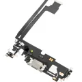Charging Port Flex Cable For iPhone 12 Pro Max (Premium) (Silver)