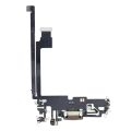 Charging Port Flex Cable For iPhone 12 Pro Max (Premium) (Gold)