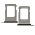 Single Sim Card Tray For iPhone 12 Pro / 12 Pro Max / 13 Pro / 13 Pro Max (Silver)