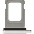 Single Sim Card Tray For iPhone 12 Pro / 12 Pro Max / 13 Pro / 13 Pro Max (Silver)