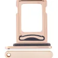 Dual Sim Card Tray For iPhone 12 Pro / 12 Pro Max (Gold)