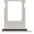 Dual Sim Card Tray For iPhone 12 Pro / 12 Pro Max (Silver)
