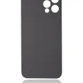 Back Glass With 3M Adhesive For iPhone 12 Pro Max (No Logo / Large Camera Hole) (Pacific Blue)