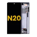 OLED Assembly With Frame For Samsung Galaxy Note 20 5G (Refurbished) (Mystic Gray)
