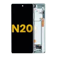 OLED Assembly With Frame For Samsung Galaxy Note 20 5G (Refurbished) (Mystic Green)