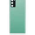 Back Cover Glass With Camera Lens For Samsung Galaxy Note 20 5G (No Logo) (Aftermarket Plus) (Mystic Green)