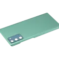 Back Cover Glass With Camera Lens For Samsung Galaxy Note 20 5G (No Logo) (Aftermarket Plus) (Mystic Green)