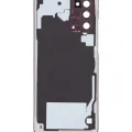 Back Cover Glass With Camera Lens For Samsung Galaxy Note 20 5G (No Logo) (Aftermarket Plus) (Mystic Bronze)