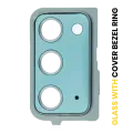 Back Camera Lens With Cover Bezel Ring For Samsung Galaxy Note 20 5G (Mystic Green)