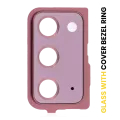 Back Camera Lens With Cover Bezel Ring For Samsung Galaxy Note 20 5G (Mystic Bronze)