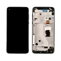 LCD Assembly With Frame For Motorola Moto G Stylus 6.4" (XT2043 / 2020) (Refurbished) (Mystic Indigo)
