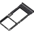 Single Sim Card Tray For Motorola Moto G Stylus 6.8" (XT2115 / 2021) (Aurora Black)