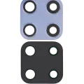 Back Camera Lens (Glass Only) With Adhesive For Motorola Moto G 5G Plus (XT2075 / 2020) (Mystic Lilac)