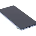 OLED Assembly With Frame For Samsung Galaxy A71 5G (A716U / 2020) (Refurbished) (Prism Cube Blue)