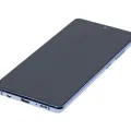 OLED Assembly With Frame For Samsung Galaxy A71 5G (A716U / 2020) (Refurbished) (Prism Cube Blue)