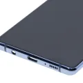 OLED Assembly With Frame For Samsung Galaxy A71 5G (A716U / 2020) (Refurbished) (Prism Cube Blue)