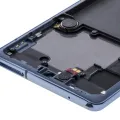 OLED Assembly With Frame For Samsung Galaxy A71 5G (A716U / 2020) (Refurbished) (Prism Cube Blue)