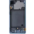 OLED Assembly With Frame For Samsung Galaxy A71 5G (A716U / 2020) (Refurbished) (Prism Cube Blue)
