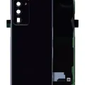Задня кришка зі склом камери для Samsung Galaxy Note 20 Ultra (Service Pack) (Mystic Black)