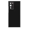 Back Cover Glass With Camera Lens For Samsung Galaxy Note 20 Ultra (No Logo) (Aftermarket Plus) (Mystic Black)