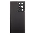 Back Cover Glass With Camera Lens For Samsung Galaxy Note 20 Ultra (No Logo) (Aftermarket Plus) (Mystic Black)