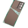 Back Cover Glass With Camera Lens For Samsung Galaxy Note 20 Ultra (No Logo) (Aftermarket Plus) (Mystic Bronze)