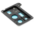 Back Camera Lens With Cover Bezel Ring For Samsung Galaxy Note 20 Ultra (Mystic Black)