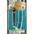 LCD Assembly With Frame For LG K92 5G (Refurbished) (Titan Gray)