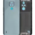 Back cover Glass For Motorola Moto E7 (XT2095 / 2020) (Mineral Gray)