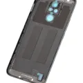 Back cover Glass For Motorola Moto E7 (XT2095 / 2020) (Mineral Gray)