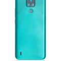 Back cover Glass For Motorola Moto E7 (XT2095 / 2020) (Aqua Blue)
